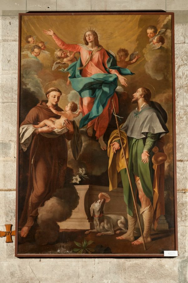 Assunzione della Vergine fra San Rocco e Sant'Antonio da Padova