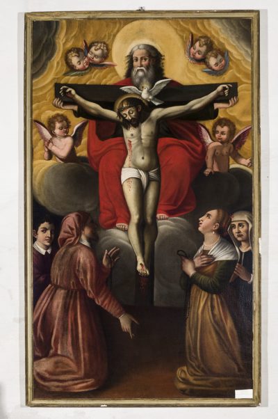 Pala della Trinità, sec. XVII